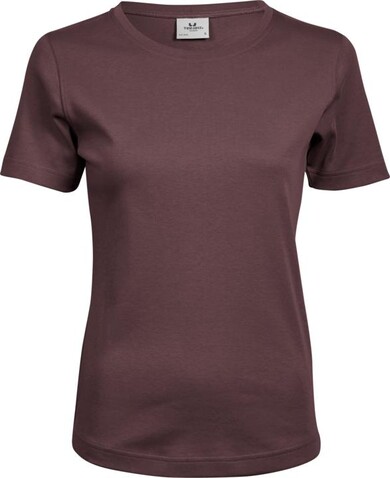 Tee Jays Ladies` Interlock T-Shirt, Grape, L bedrucken, Art.-Nr. 101544075