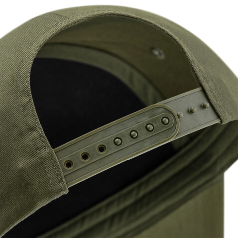 Beechfield Removable Patch 5 Panel Cap, Black, One Size bedrucken, Art.-Nr. 121691010