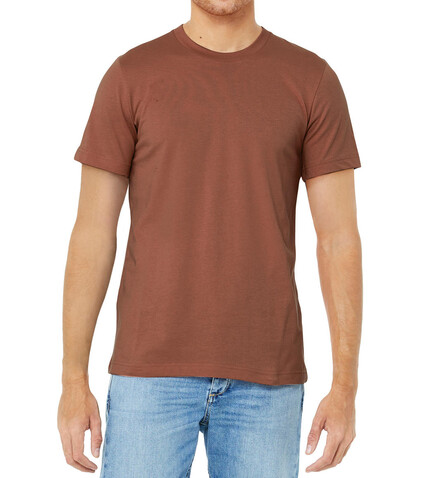 Bella Unisex Jersey Short Sleeve Tee, Terracotta, M bedrucken, Art.-Nr. 150064404