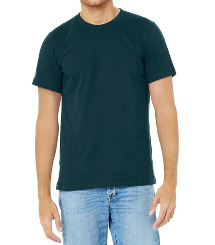 Bella Unisex Jersey Short Sleeve Tee, Atlantic, XS bedrucken, Art.-Nr. 150065022