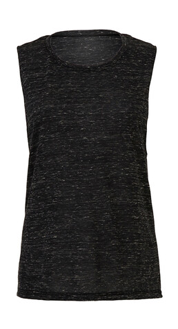 Bella Flowy Scoop Muscle Tank Top, Black Marble, M bedrucken, Art.-Nr. 167061044