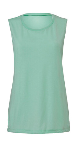 Bella Flowy Scoop Muscle Tank Top, Mint, L bedrucken, Art.-Nr. 167065145