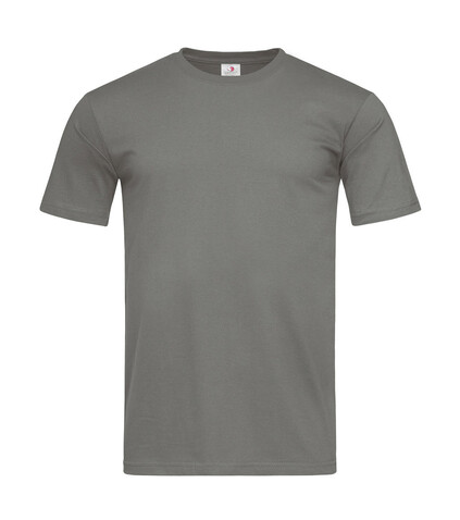 Stedman Classic-T Fitted, Real Grey, 2XL bedrucken, Art.-Nr. 190051207