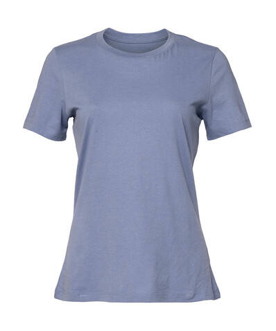 Bella Women`s Relaxed Jersey Short Sleeve Tee, Lavender Blue, XL bedrucken, Art.-Nr. 194063396