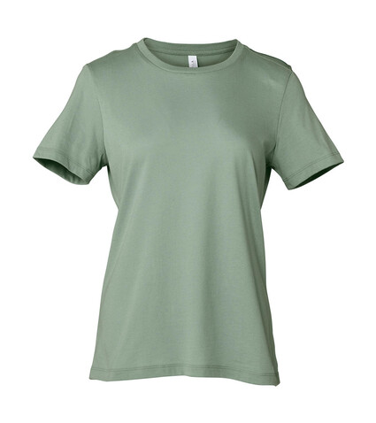 Bella Women`s Relaxed Jersey Short Sleeve Tee, Sage, M bedrucken, Art.-Nr. 194065004