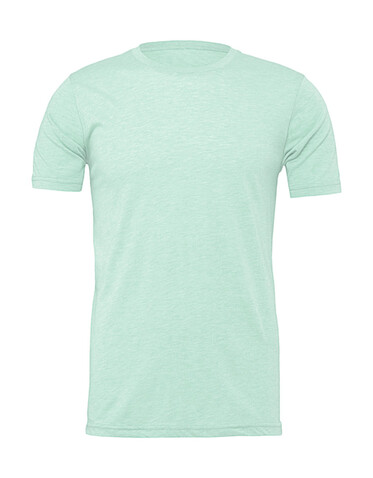 Bella Unisex Heather CVC Short Sleeve Tee, Heather Prism Ice Blue, M bedrucken, Art.-Nr. 195063104