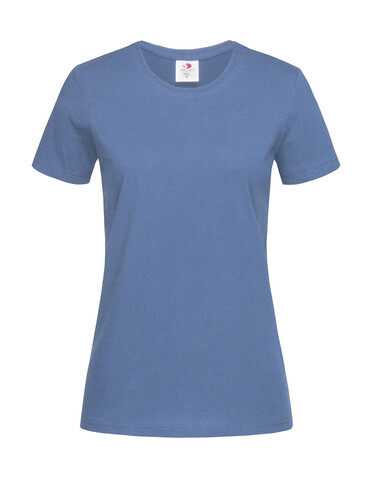 Stedman Classic-T Fitted Women, Denim Blue, S bedrucken, Art.-Nr. 196053193