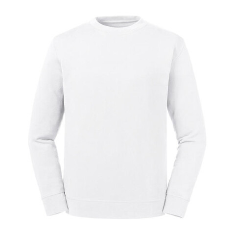 Russell Europe Pure Organic Reversible Sweat, White, 2XL bedrucken, Art.-Nr. 210000007