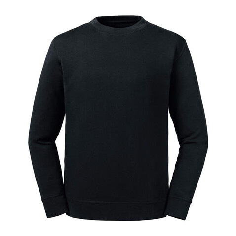 Russell Europe Pure Organic Reversible Sweat, Black, XS bedrucken, Art.-Nr. 210001012 Russell Europe Pure Organic Reversible Sweat, Black, XS bedrucken, Art.-Nr. 210001012