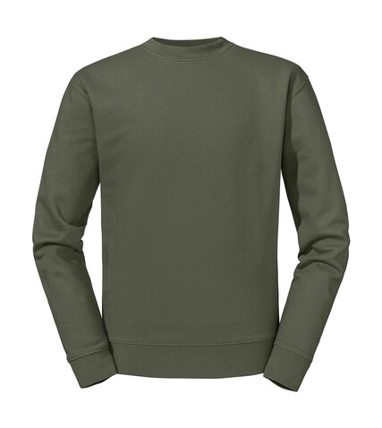 Russell Europe The Authentic Sweat, Olive, S bedrucken, Art.-Nr. 216005303