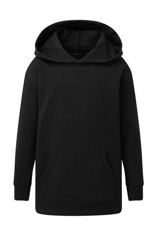 SG Hooded Sweatshirt Kids, Dark Black, 116 (5-6/M) bedrucken, Art.-Nr. 278521044