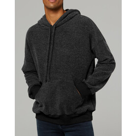 Bella Unisex Sueded Fleece Pullover Hoodie, Black Heather, S bedrucken, Art.-Nr. 299061083 Bella Unisex Sueded Fleece Pullover Hoodie, Black Heather, S bedrucken, Art.-Nr. 299061083