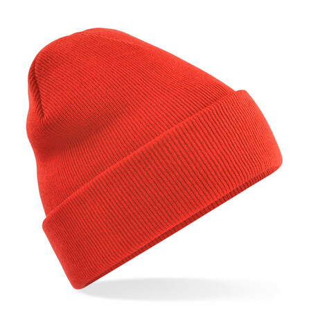 Beechfield Original Cuffed Beanie, Fire Red, One Size bedrucken, Art.-Nr. 308694120