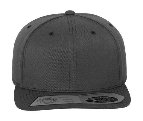 Yupoong Fitted Snapback, Dark Grey, One Size bedrucken, Art.-Nr. 313731280