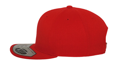 Yupoong Fitted Snapback, Black/Red, One Size bedrucken, Art.-Nr. 313731540