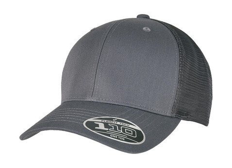 Flexfit 110 Flexfit Melange Trucker, Grey/Melange, One Size bedrucken, Art.-Nr. 321681710