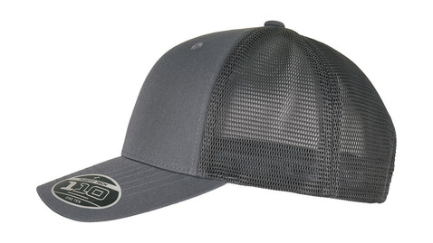 Flexfit 110 Flexfit Melange Trucker, Grey/Melange, One Size bedrucken, Art.-Nr. 321681710