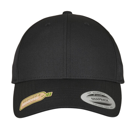 Flexfit Flexfit Recycled Poly Twill Snapback, Black, One Size bedrucken, Art.-Nr. 323681010
