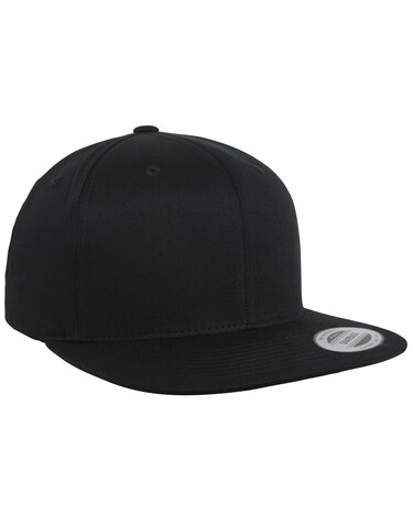 Flexfit Organic Cotton Snapback, Black, One Size bedrucken, Art.-Nr. 325681010