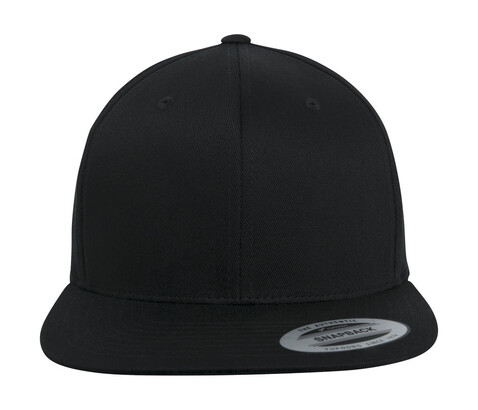 Flexfit Organic Cotton Snapback, Black, One Size bedrucken, Art.-Nr. 325681010