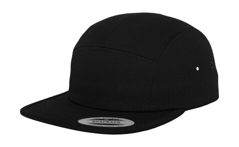 Flexfit Classic Jockey Cap, Black, One Size bedrucken, Art.-Nr. 327681010