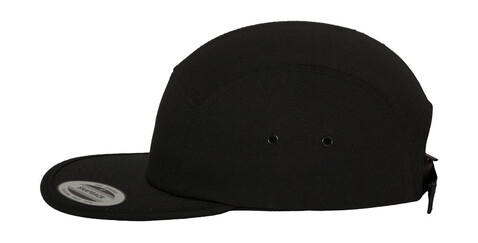 Flexfit Classic Jockey Cap, Black, One Size bedrucken, Art.-Nr. 327681010