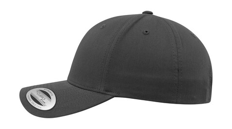 Flexfit Curved Classic Snapback, Heather Grey, One Size bedrucken, Art.-Nr. 328681230