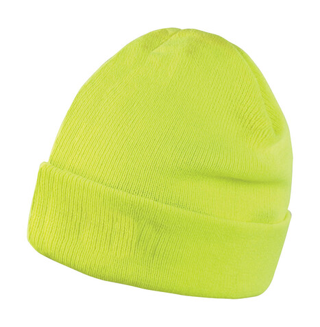 Result Lightweight Thinsulate Hat, Flourescent Yellow, One Size bedrucken, Art.-Nr. 333336050