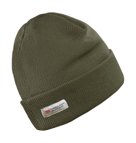 Result Lightweight Thinsulate Hat, Olive, One Size bedrucken, Art.-Nr. 333335300