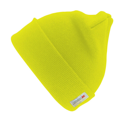 Result Caps Heavyweight Thinsulate™ Woolly Ski Hat, Fluorescent Yellow, One Size bedrucken, Art.-Nr. 333346050