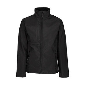 Regatta Octagon II Softshell, Black/Black, S bedrucken, Art.-Nr. 458171523