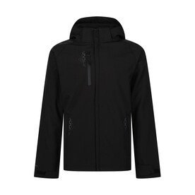 Regatta Repeller Lined Hooded Softshell, Black, S bedrucken, Art.-Nr. 490171013