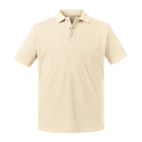 Russell Europe Men`s Pure Organic Polo, Natural, L bedrucken, Art.-Nr. 505000085 Russell Europe Men`s Pure Organic Polo, Natural, L bedrucken, Art.-Nr. 505000085