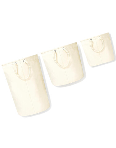 Westford Mill Heavy Canvas Storage Trug, Natural, S bedrucken, Art.-Nr. 645280083