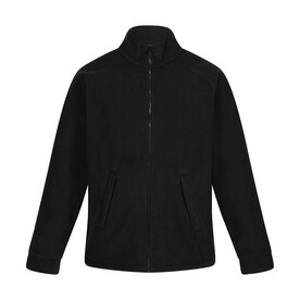 Regatta Sigma Fleece Jacket, Black, S bedrucken, Art.-Nr. 698171013