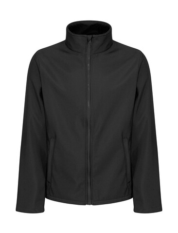 Regatta Eco Ablaze Softshell Jacket, Black/Black, S bedrucken, Art.-Nr. 976171523