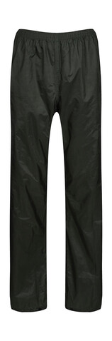 Regatta Pro Pack Away Overtrousers, Black, XS bedrucken, Art.-Nr. 992171012