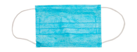 Virshields Medical face mask 3-ply Kids, Blue, One Size bedrucken, Art.-Nr. 995633010