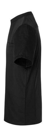 Karlowsky Chef`s Shirt Basic Short Sleeve, Black, L bedrucken, Art.-Nr. 998671014