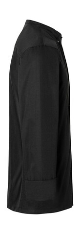 Karlowsky Chef`s Shirt Basic Long Sleeve, Black, XS bedrucken, Art.-Nr. 999671011