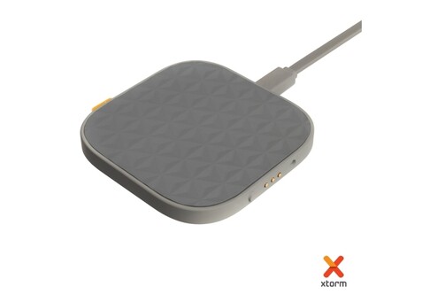 Xtorm Solo Wireless Charger 15W - Grau bedrucken, Art.-Nr. LT46701-N0061