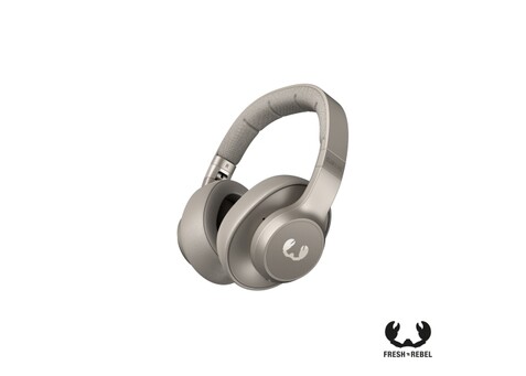 3HP4102 | Fresh &#039;n Rebel Clam 2 ANC Bluetooth Over-ear Headphones - Beige bedrucken, Art.-Nr. LT49726-N0087