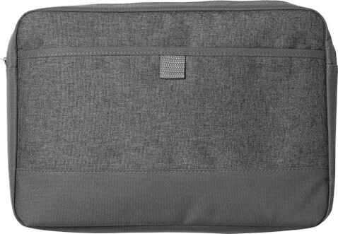 Laptop/Tablet-Tasche aus Polycanvas Leander – Grau bedrucken, Art.-Nr. 003999999_2140