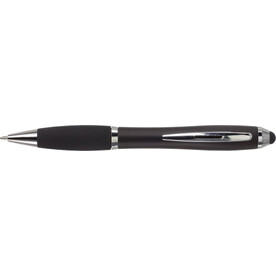 Kugelschreiber aus Kunststoff Lana – Schwarz bedrucken, Art.-Nr. 001999999_2430