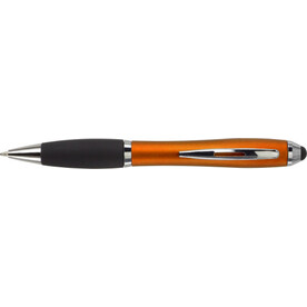 Kugelschreiber aus Kunststoff Lana – Orange bedrucken, Art.-Nr. 007999999_2430
