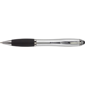 Kugelschreiber aus Kunststoff Lana – Silber bedrucken, Art.-Nr. 032999999_2430