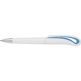 Kugelschreiber aus Kunststoff Ibiza – Hellblau bedrucken, Art.-Nr. 018999999_2442