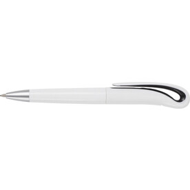 Kugelschreiber aus Kunststoff Ibiza – Schwarz bedrucken, Art.-Nr. 001999999_2442
