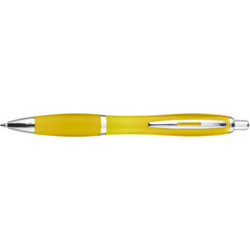 Kugelschreiber aus Kunststoff Newport – Gelb bedrucken, Art.-Nr. 006999999_3015