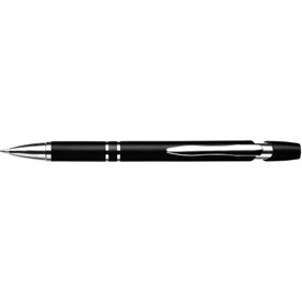 Kugelschreiber aus Kunststoff Greyson – Schwarz bedrucken, Art.-Nr. 001999999_3467